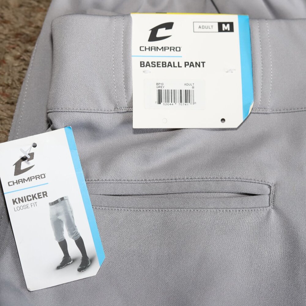 Champro Knicker Baseball Pants, Adult Medium